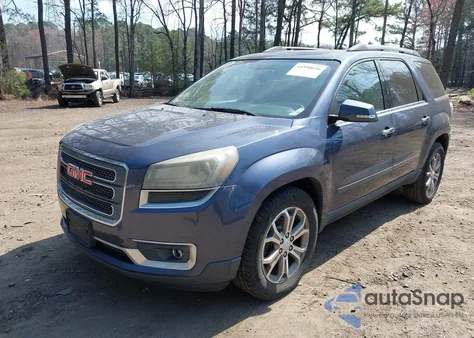 2014 GMC Acadia Slt-1 из США, поврежденный, VIN 1GKKRRKD9EJ112336